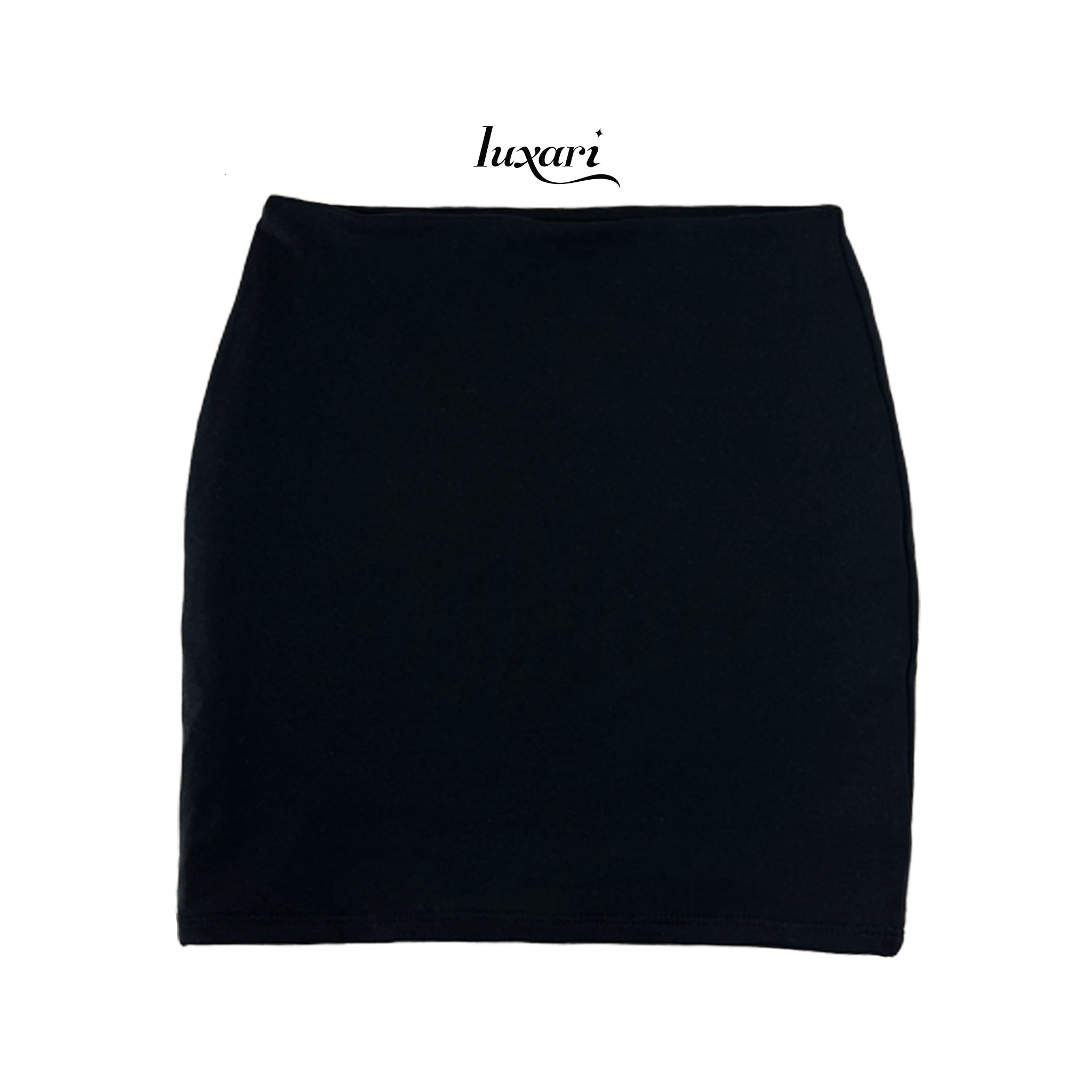 Luxari Mini Skirt, Black